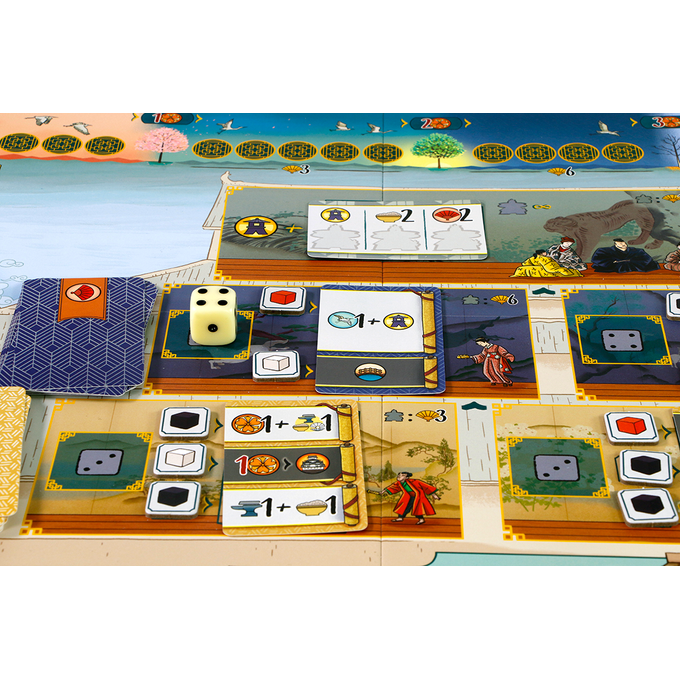Het Witte Kasteel van Himeji - Bordspel van 999 Games