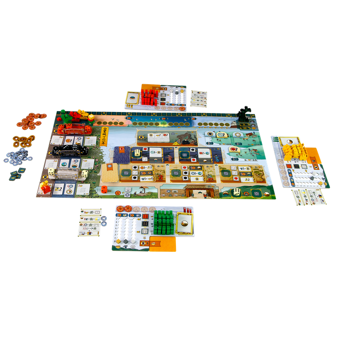 Het Witte Kasteel van Himeji - Bordspel van 999 Games