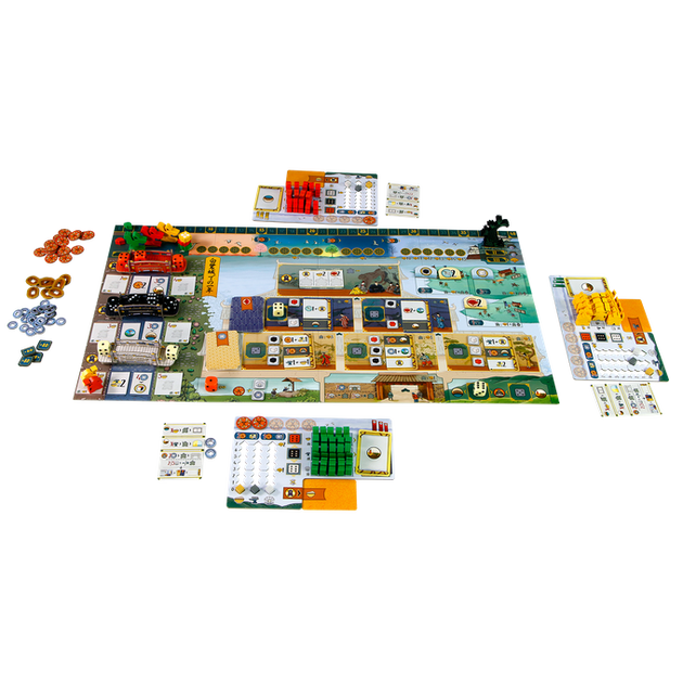 Het Witte Kasteel van Himeji - Bordspel van 999 Games