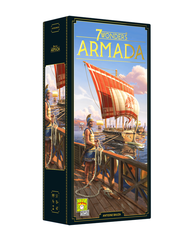 Vooraanzicht gesloten doos van 7 Wonders Armada