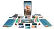 Uitgestalde kaarten en doos van 7 Wonders Armada uitbreiding