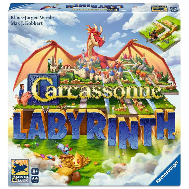 CARCASSONNE LABYRINTH - RAVENSBURGER, voorkant van de doos