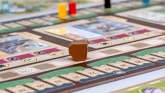 Ark Nova - Bordspel van White Goblin Games, houten meeple