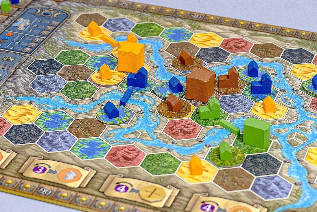 Terra Mystica, spelbord