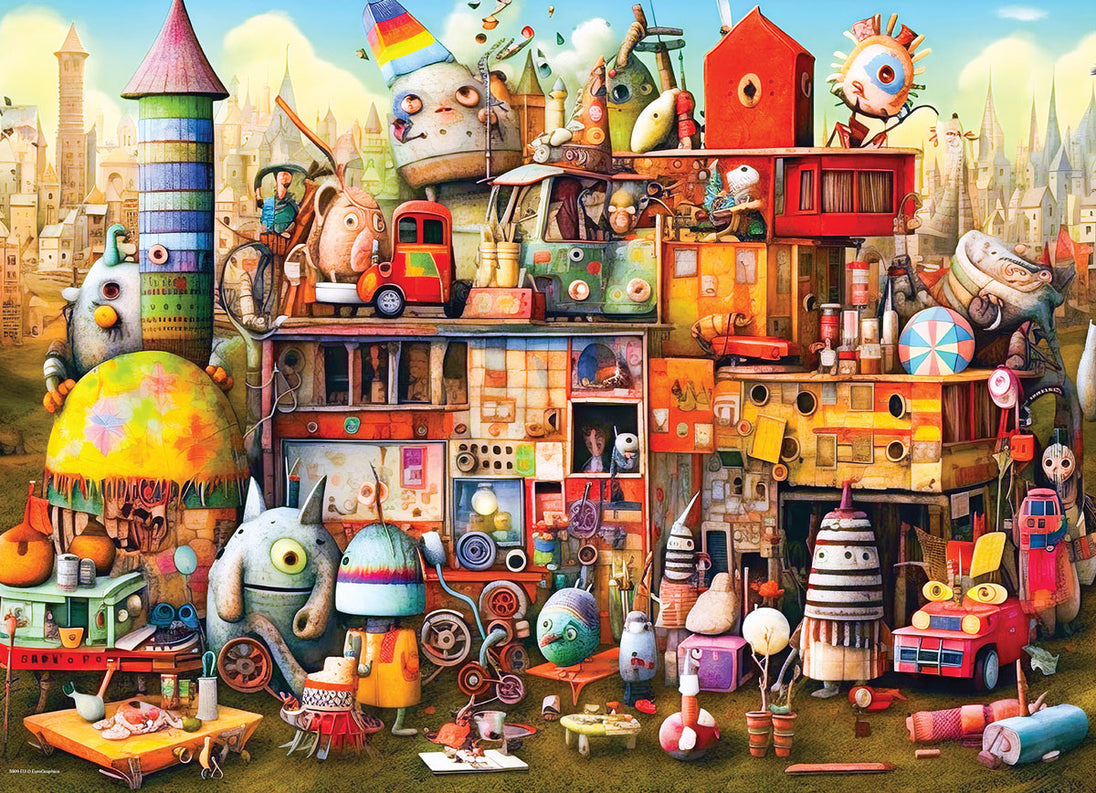 Misfit Toys - Puzzel 500 XL-stukjes - Eurographics 6500-5909