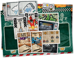 Close-up van verschillende soorten kaarten gebruikt in het spel Hea