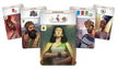 Leiderkaarten uit de 7 Wonders Leaders uitbreiding