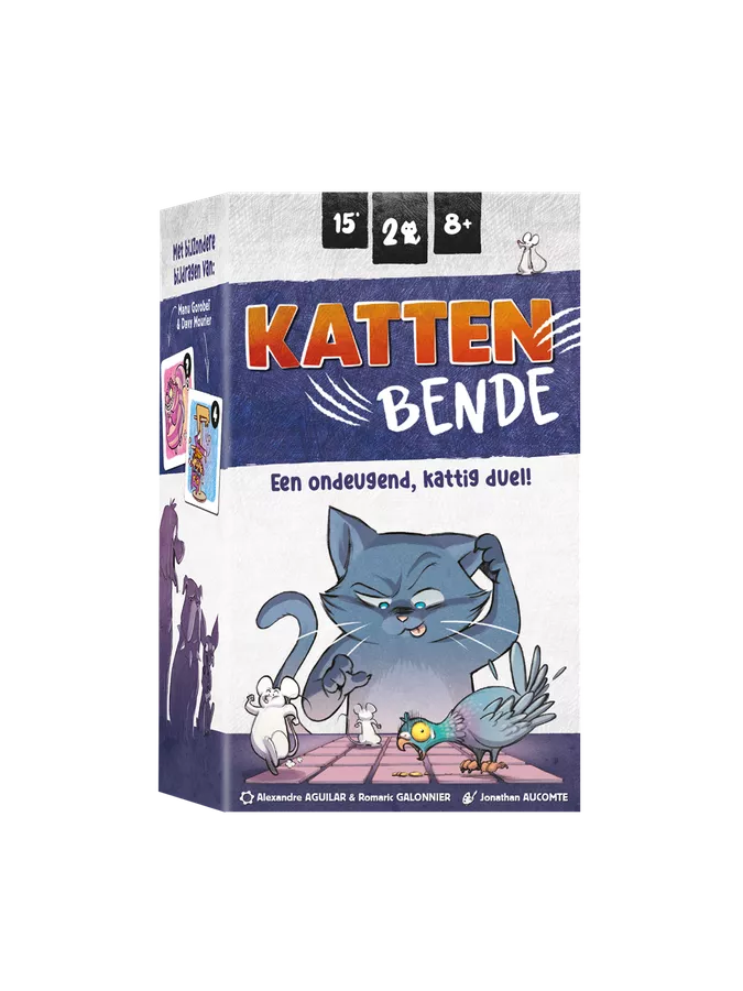 Kattenbende - kaartspel voor 2, doos
