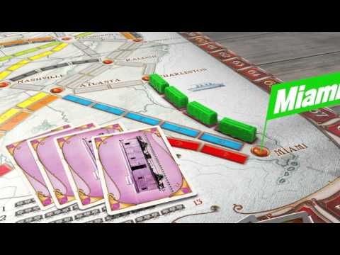 Video die het Ticket to Ride USA spel uitlegt