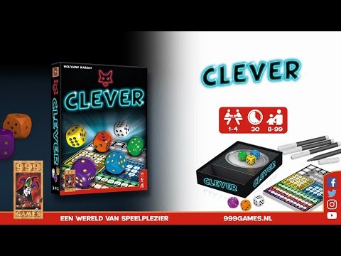 Video die het spel Clever uitlegt