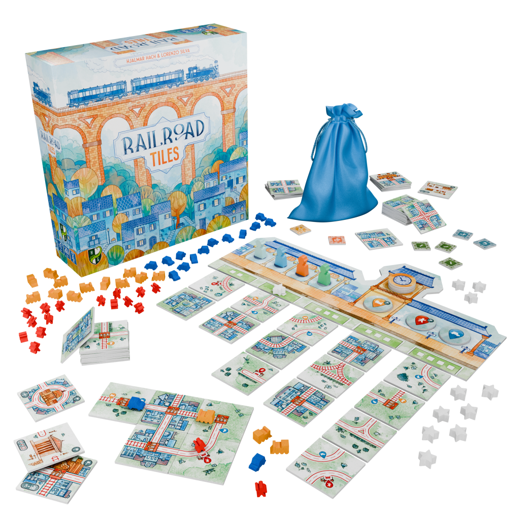 Railroad Tiles - Tegellegspel