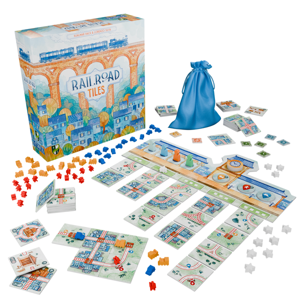 Railroad Tiles - Tegellegspel