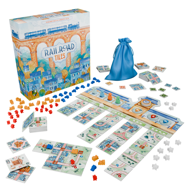 Railroad Tiles - Tegellegspel