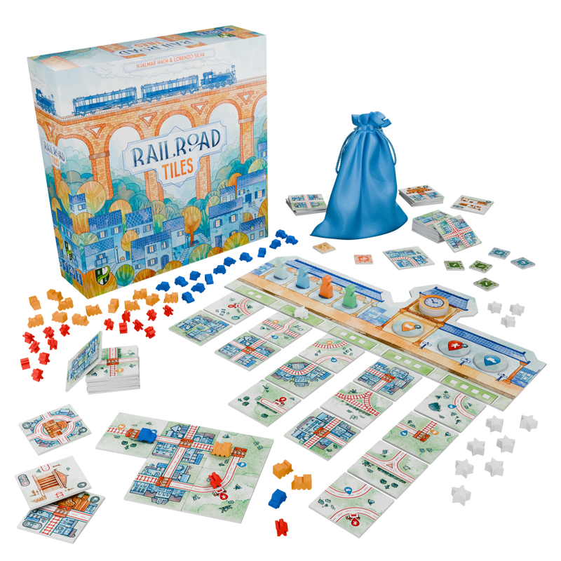 Railroad Tiles - Tegellegspel