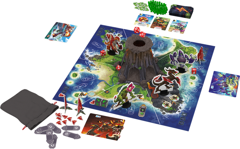 King of Monster Island - Bordspel van Iello