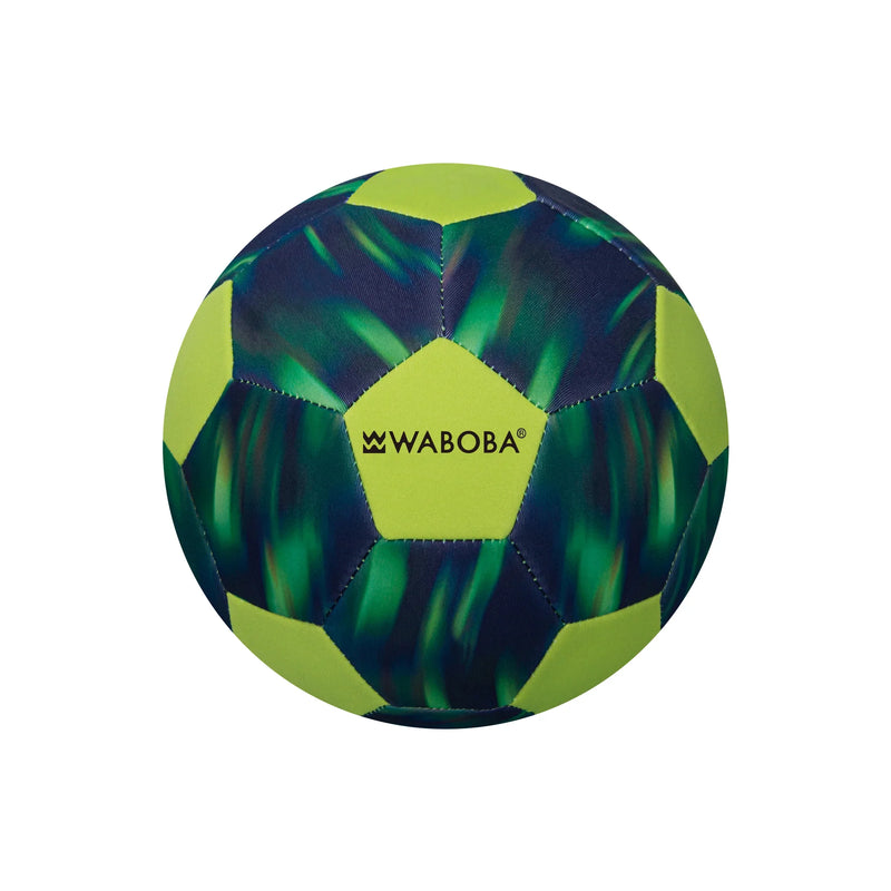 Strandvoetbal Waboba in groen en blauw