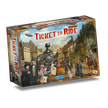 Voorkant van de gesloten doos van Ticket to Ride Legacy: Legends of the West